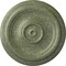 Ekena Millwork Traditional Ceiling Medallion (Fits Canopies up to 2 3/4"), 12"OD x 1"P, Athenian Green Crackle CM12TRAGC - alternate 1